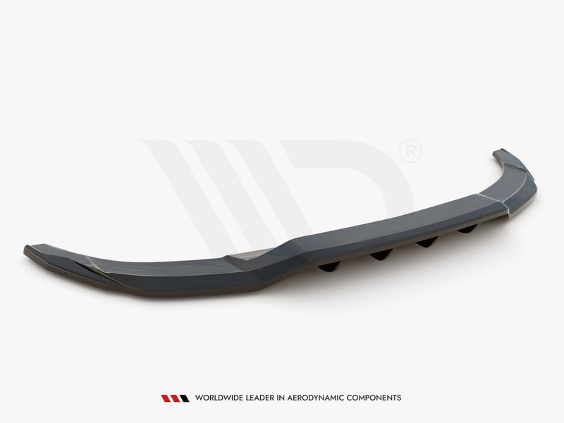 MAXTON DESIGN Central Rear Splitter (Vertical Bars) Audi A3 S-line Sportback 8Y (2020-)