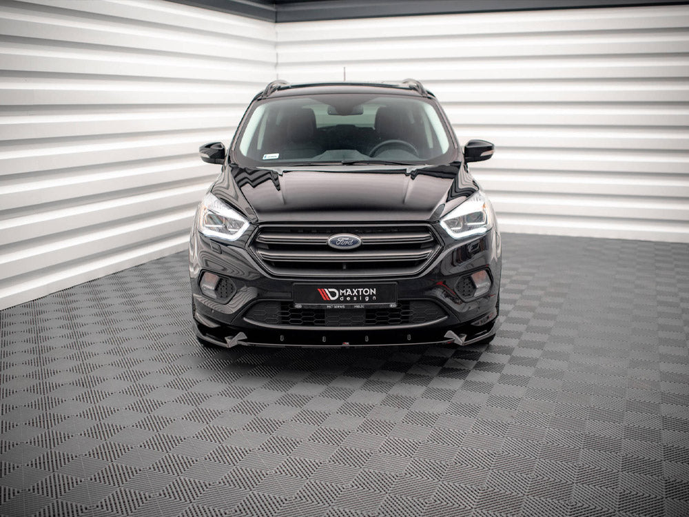 Front Splitter V.2 compatible with Ford Escape ST-Line Mk3 (2012-2019)