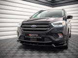 Front Splitter V.2 compatible with Ford Escape ST-Line Mk3 (2012-2019)