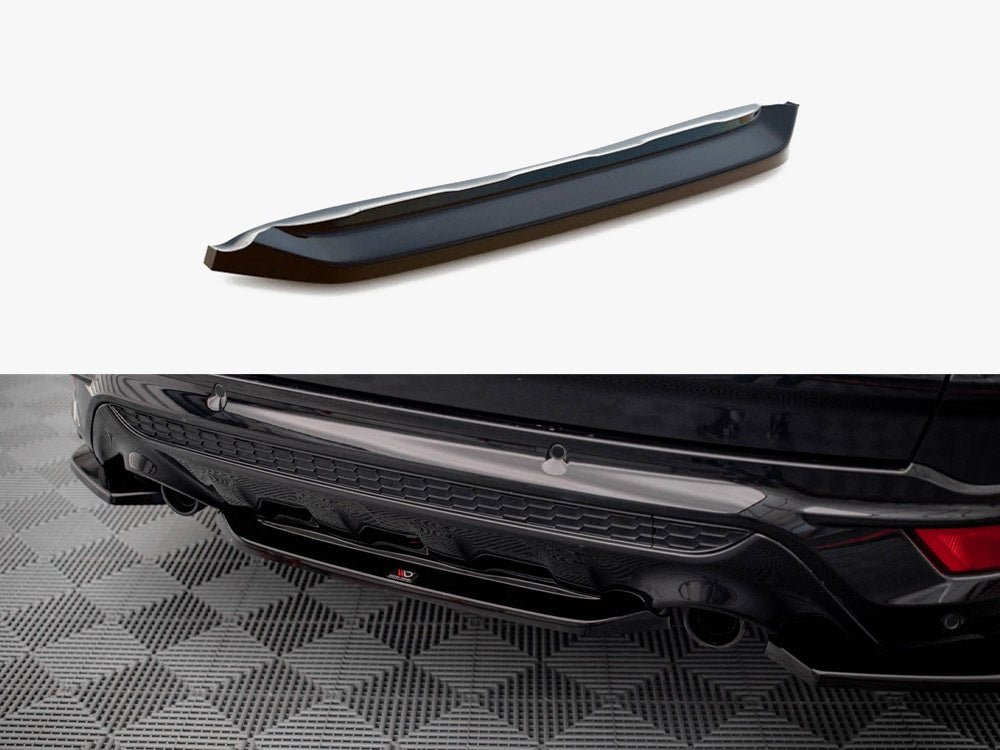 Central Rear Splitter compatible with Ford Escape ST-Line Mk3 (2012-2019)