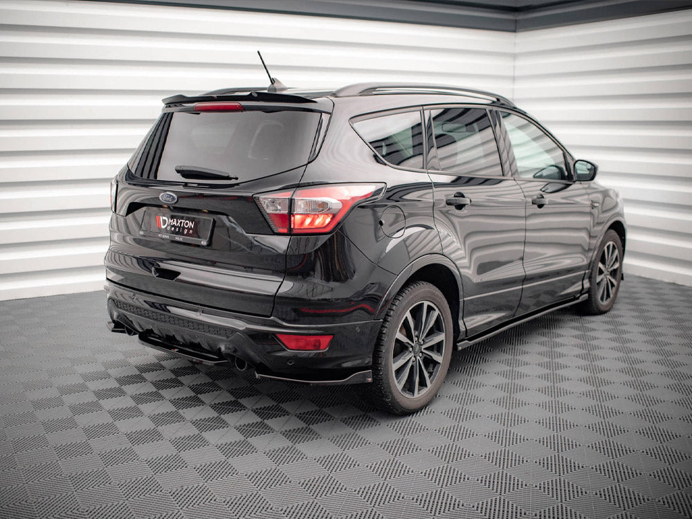 Central Rear Splitter compatible with Ford Escape ST-Line Mk3 (2012-2019)