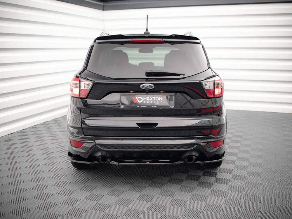 Central Rear Splitter compatible with Ford Escape ST-Line Mk3 (2012-2019)