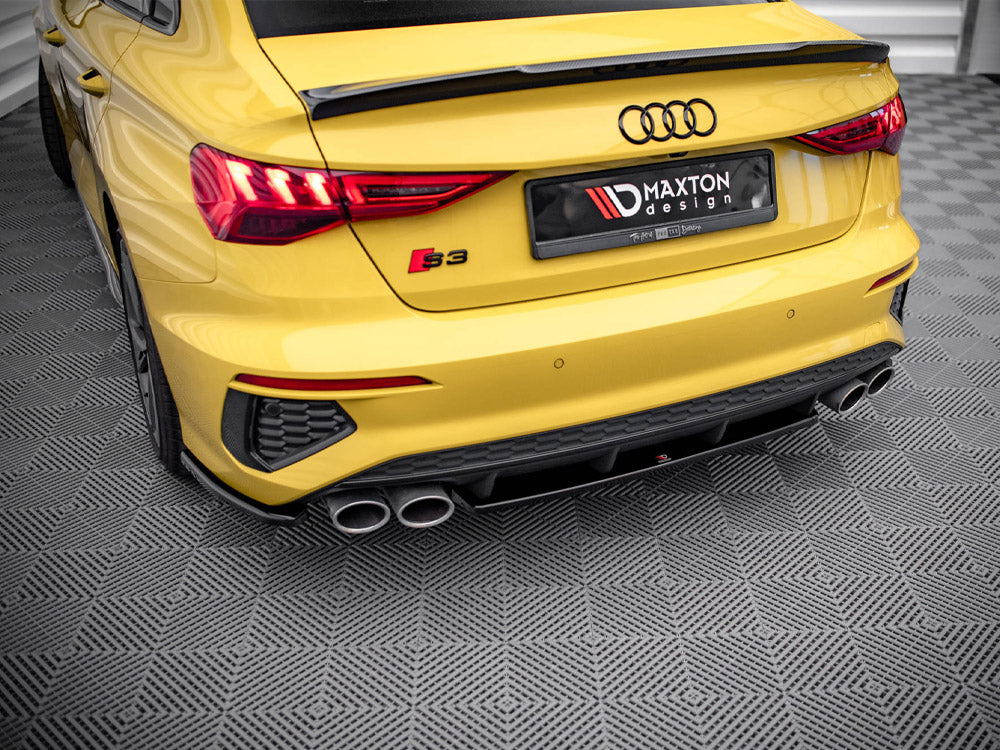 Central Rear Splitter compatible with Audi S3 Sedan 8Y