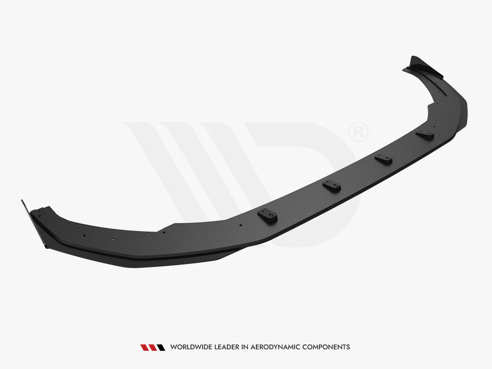 Street PRO Front Splitter V.1 (+flaps) Audi S3 / A3 S-line 8Y (2020-)