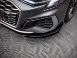 Street PRO Front Splitter V.1 + Flaps compatible with Audi S3 / A3 S Line 8Y