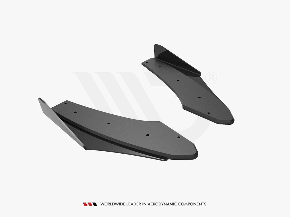 Street PRO Rear Side Splitters (+flaps) Audi S3 Sedan 8Y (2020-)