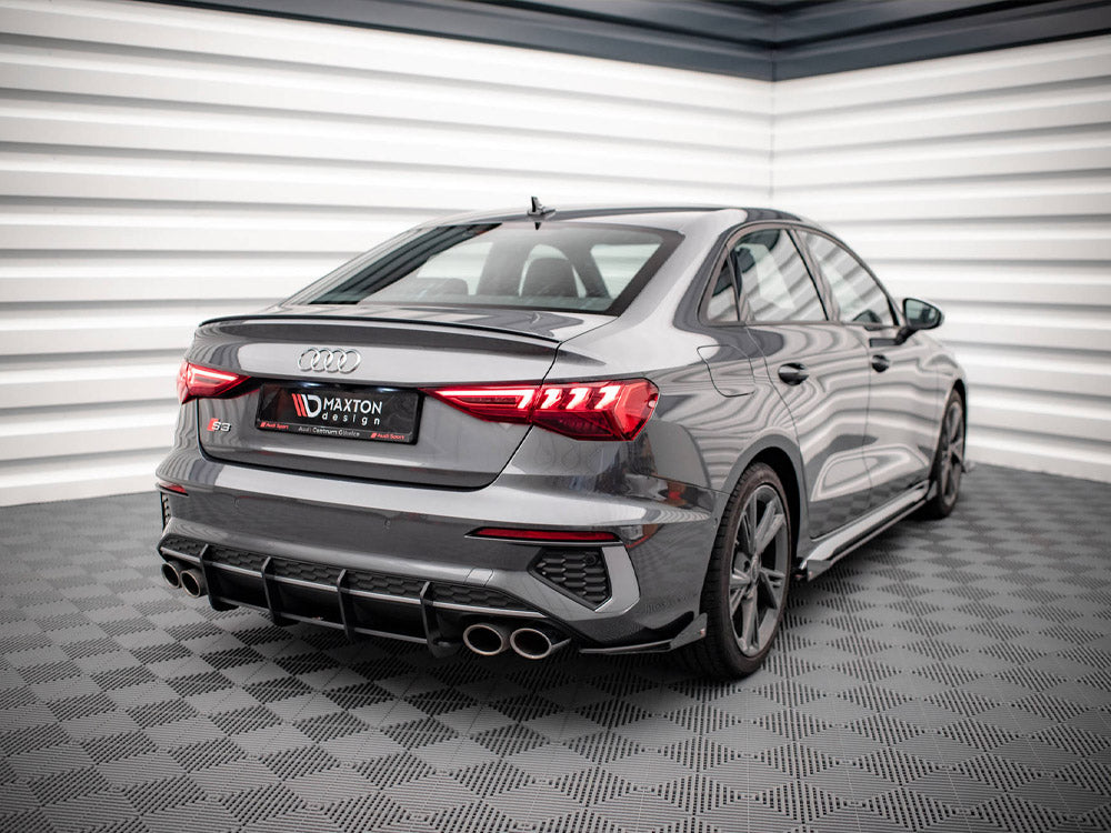 Street PRO Rear Diffuser compatible with Audi S3 Sedan 8Y (2020-)