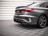 Street PRO Rear Diffuser compatible with Audi S3 Sedan 8Y (2020-)