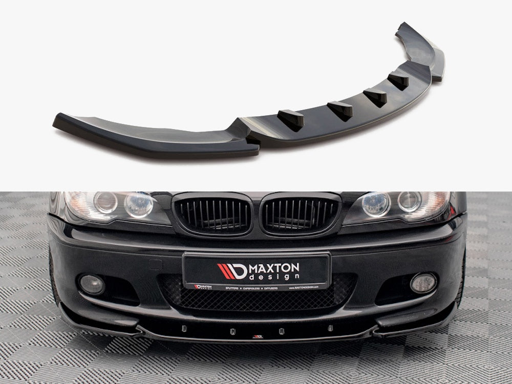Front Splitter V.2 compatible with BMW 3 Coupe M-Pack E46 (1999-2005)