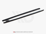 Side Skirts Diffusers V.2 compatible with BMW 3 Coupe M-Pack E46 (1999-2005)