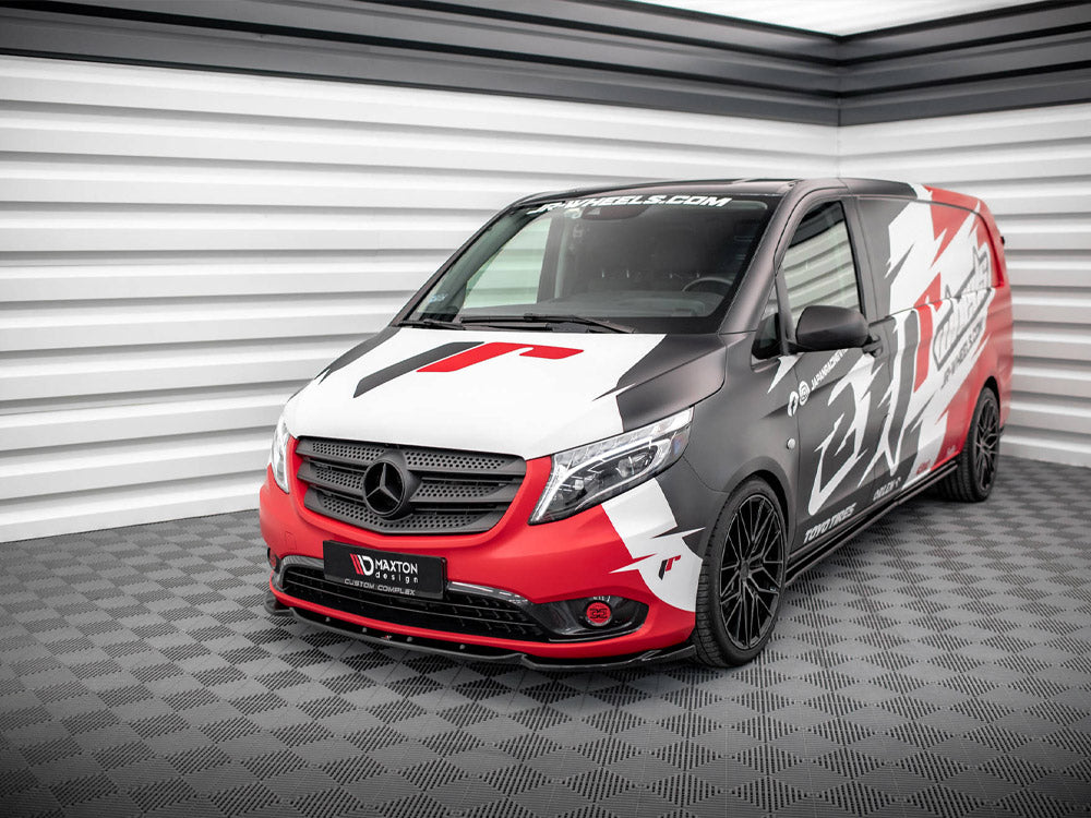 Front Splitter V.1 compatible with Mercedes VITO W447 Facelift (2020-)