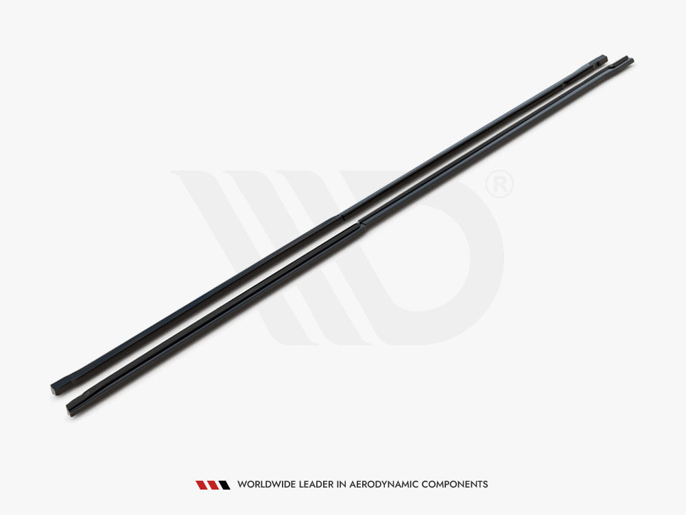 Side Skirt Diffusers compatible with Mercedes-Benz Vito Extra Long W447 Facelift / V Extra Long W447 Facelift