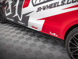 Side Skirt Diffusers compatible with Mercedes-Benz Vito Extra Long W447 Facelift / V Extra Long W447 Facelift