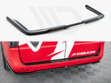 MAXTON DESIGN Central Rear Splitter (Vertical Bars) Mercedes VITO W447 Facelift