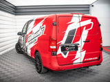 MAXTON DESIGN Central Rear Splitter (Vertical Bars) Mercedes VITO W447 Facelift