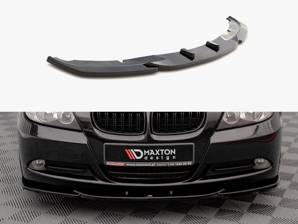 Front Splitter V.2 compatible with BMW 3 E90 (2004-2008)