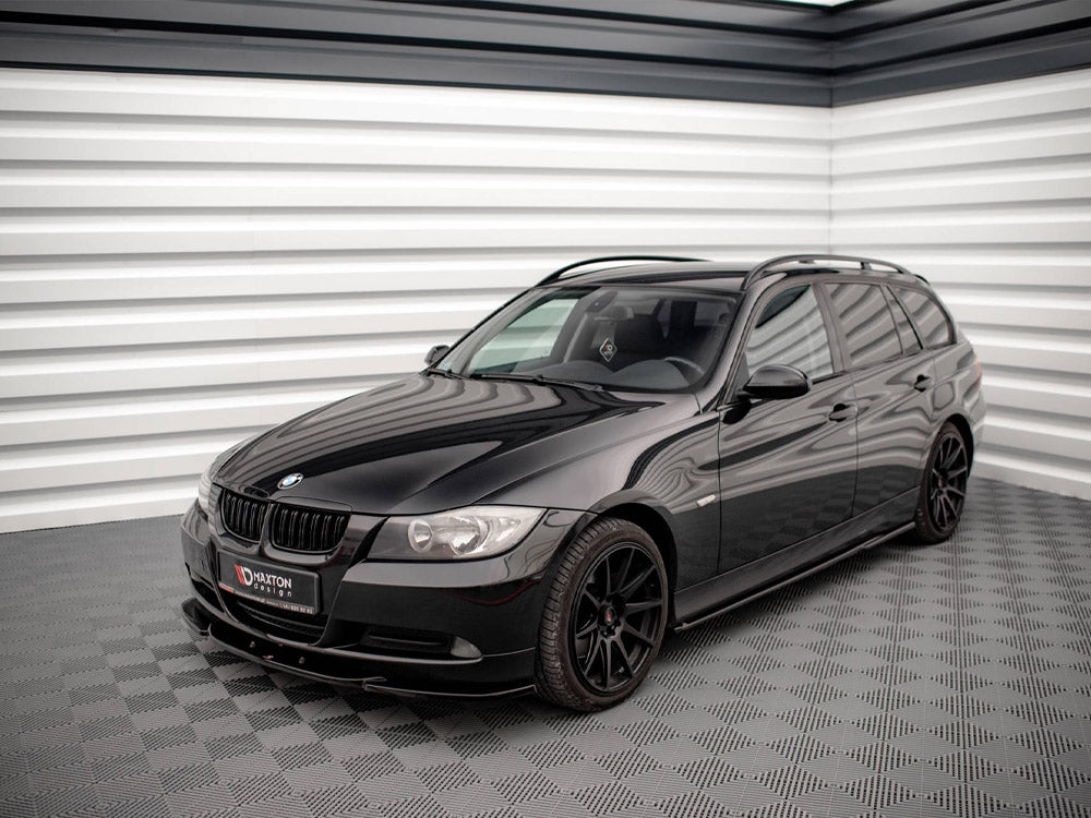 Front Splitter V.2 compatible with BMW 3 E90 (2004-2008)