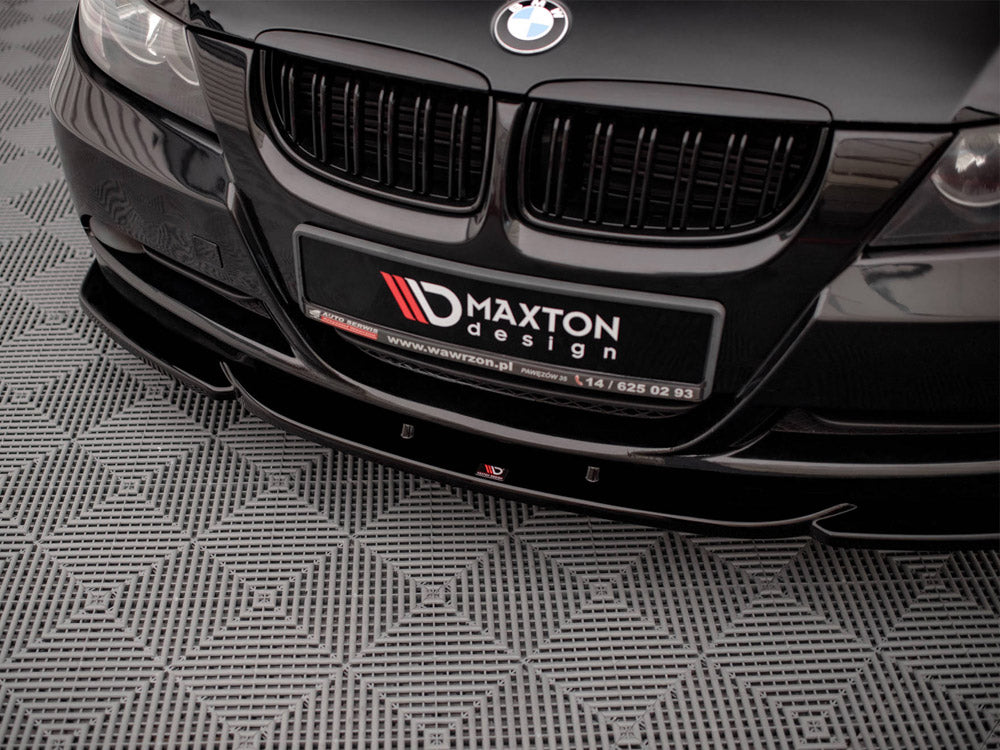 Front Splitter V.2 compatible with BMW 3 E90 (2004-2008)