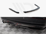 MAXTON DESIGN Central Rear Splitter (Vertical Bars) BMW 3 Sedan E90 (2004-2008)