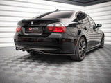 MAXTON DESIGN Central Rear Splitter (Vertical Bars) BMW 3 Sedan E90 (2004-2008)
