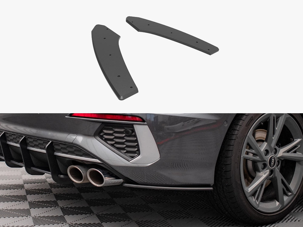 Street PRO Rear Side Splitters compatible with Audi S3 Sedan 8Y