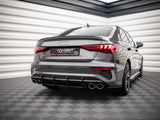 Street PRO Rear Side Splitters compatible with Audi S3 Sedan 8Y