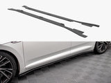 Street PRO Side Skirt Diffusers V.2 compatible with Volkswagen Arteon R / R-Line Sedan / Shooting Brake Mk1 Facelift