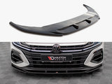 Front Splitter V.1 compatible with Volkswagen Arteon R Sedan / Shooting Brake Mk1 Facelift