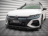 Front Splitter V.1 compatible with Volkswagen Arteon R Sedan / Shooting Brake Mk1 Facelift