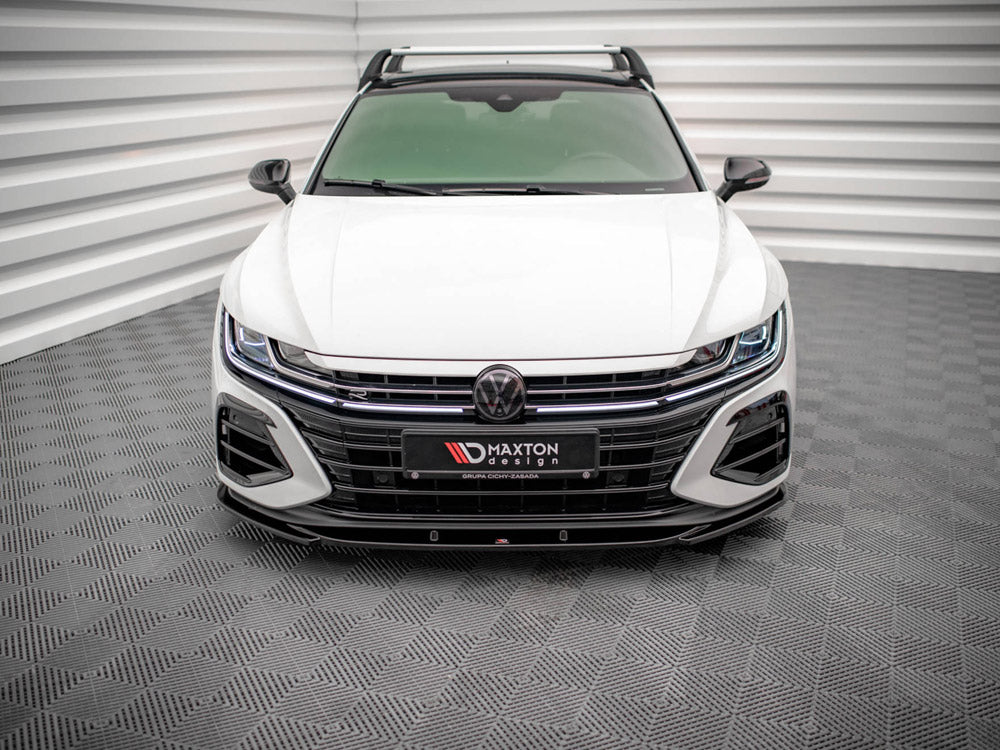 Front Splitter V.1 compatible with Volkswagen Arteon R Sedan / Shooting Brake Mk1 Facelift