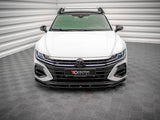Front Splitter V.1 compatible with Volkswagen Arteon R Sedan / Shooting Brake Mk1 Facelift