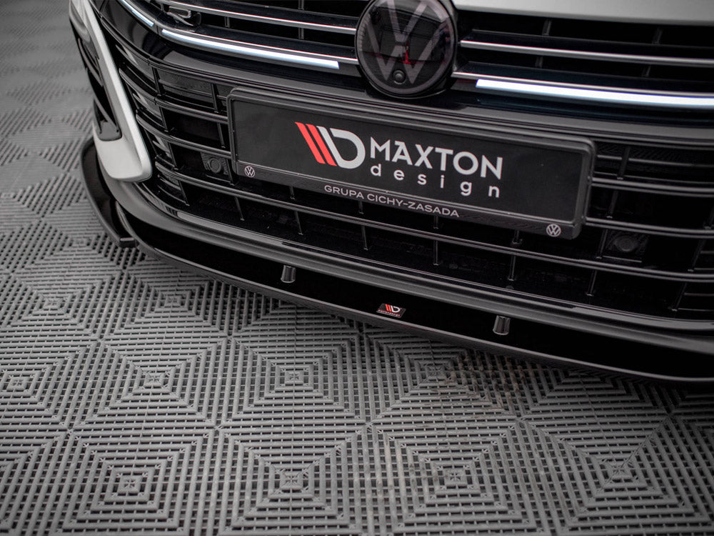 Front Splitter V.1 compatible with Volkswagen Arteon R Sedan / Shooting Brake Mk1 Facelift
