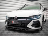 Front Splitter V.2 compatible with Volkswagen Arteon R Sedan / Shooting Brake Mk1 Facelift