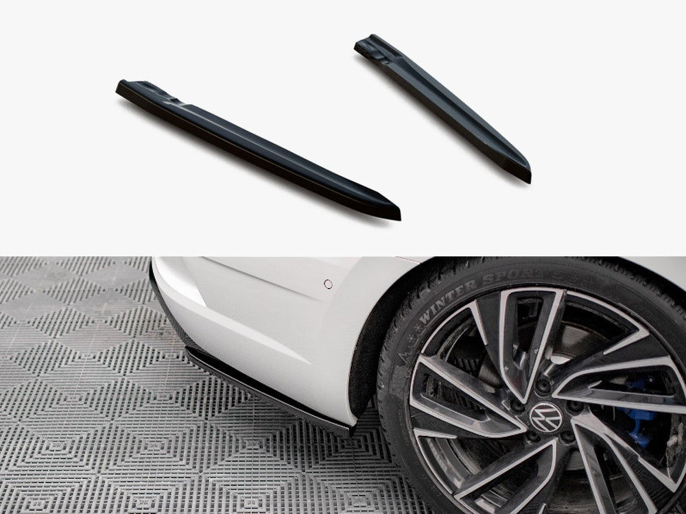 Rear Side Splitters compatible with Volkswagen Arteon R Sedan / Shooting Brake Mk1 Facelift