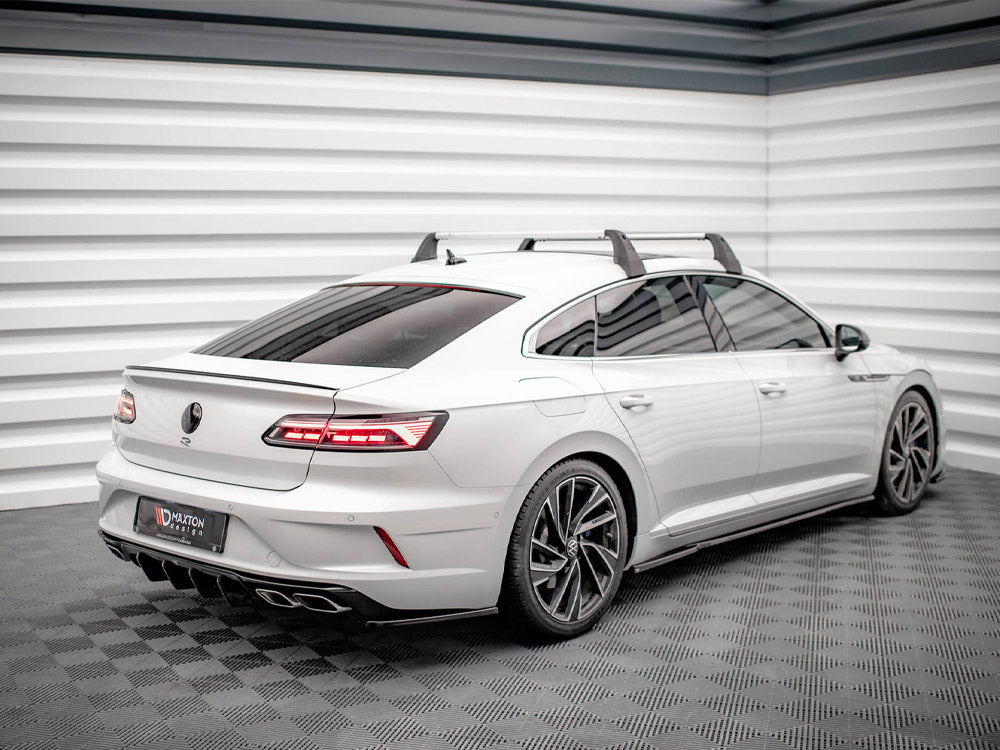 Rear Side Splitters compatible with Volkswagen Arteon R Sedan / Shooting Brake Mk1 Facelift