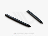 Rear Side Splitters compatible with Volkswagen Arteon R Sedan / Shooting Brake Mk1 Facelift