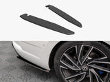 Street PRO Rear Side Splitters compatible with Volkswagen Arteon R Sedan / Shooting Brake Mk1 Facelift