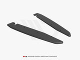 Street PRO Rear Side Splitters compatible with Volkswagen Arteon R Sedan / Shooting Brake Mk1 Facelift