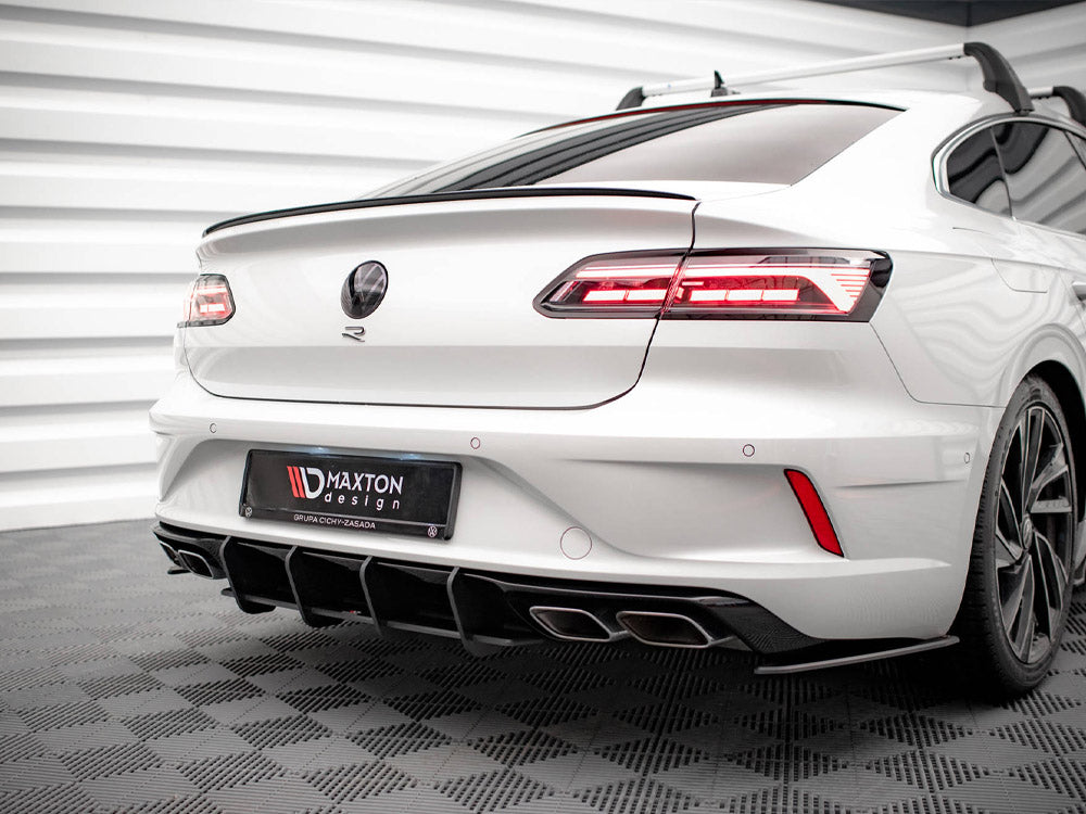Street PRO Rear Diffuser compatible with Volkswagen Arteon R Sedan / Shooting Brake Mk1 Facelift
