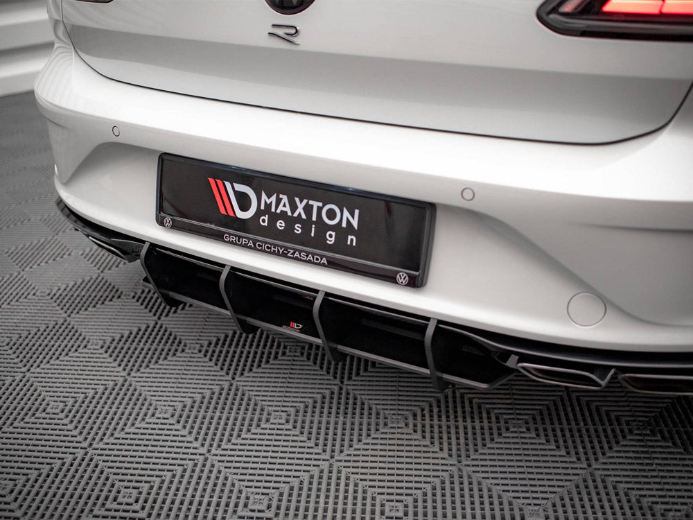Street PRO Rear Diffuser compatible with Volkswagen Arteon R Sedan / Shooting Brake Mk1 Facelift