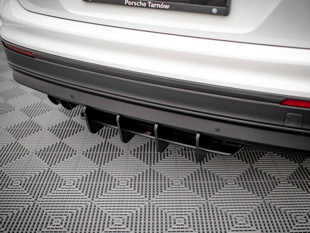 Street PRO Rear Diffuser compatible with VW Tiguan Mk2 (2015-2020)