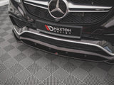 Front Splitter V.2 compatible with Mercedes GLE Coupe 63AMG C292 (2015-2019)