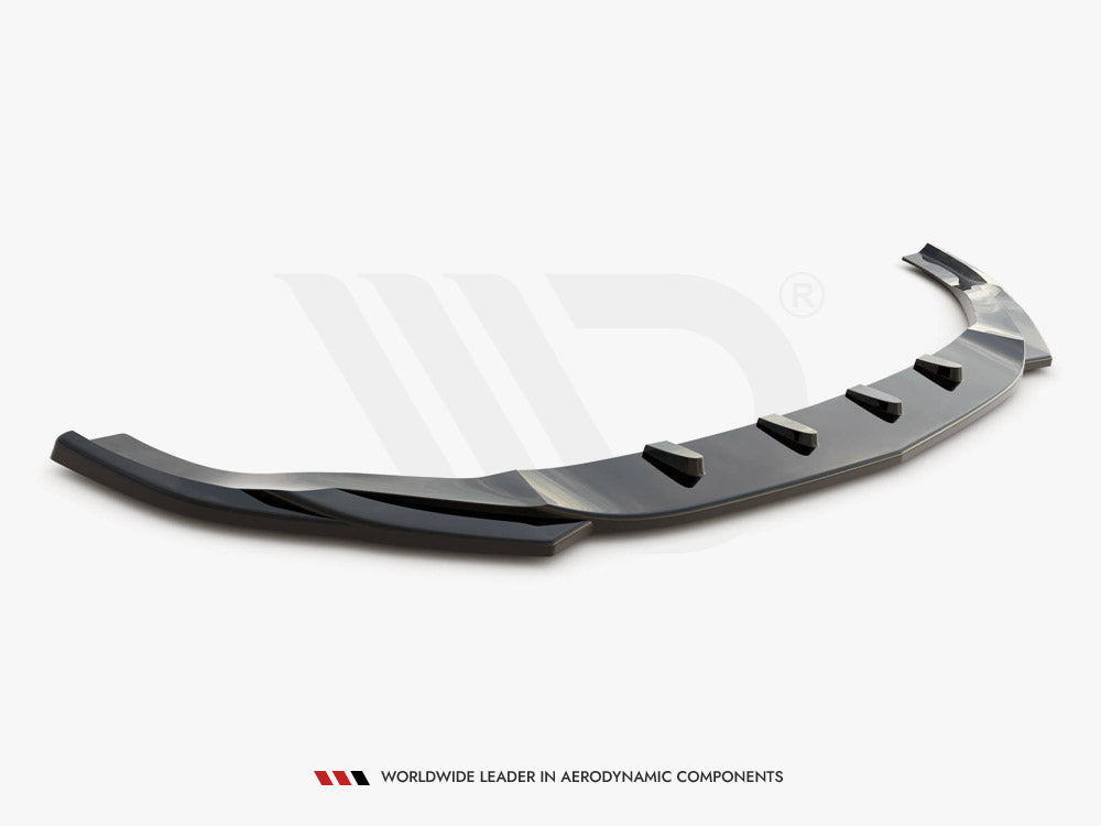 Front Splitter V.2 compatible with Mercedes GLE Coupe 63AMG C292 (2015-2019)