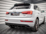 Rear Splitter (Vertical Bars) compatible with Audi Q3 Sport 8U Facelift