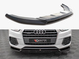 Front Splitter V.2 compatible with Audi Q3 Sport 8U Facelift