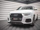 Front Splitter V.2 compatible with Audi Q3 Sport 8U Facelift