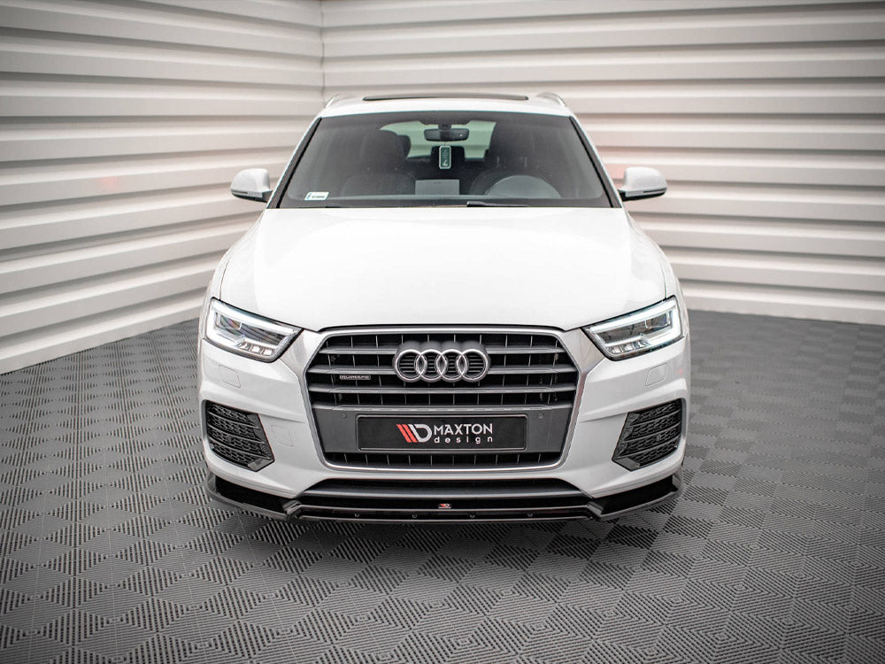 Front Splitter V.2 compatible with Audi Q3 Sport 8U Facelift
