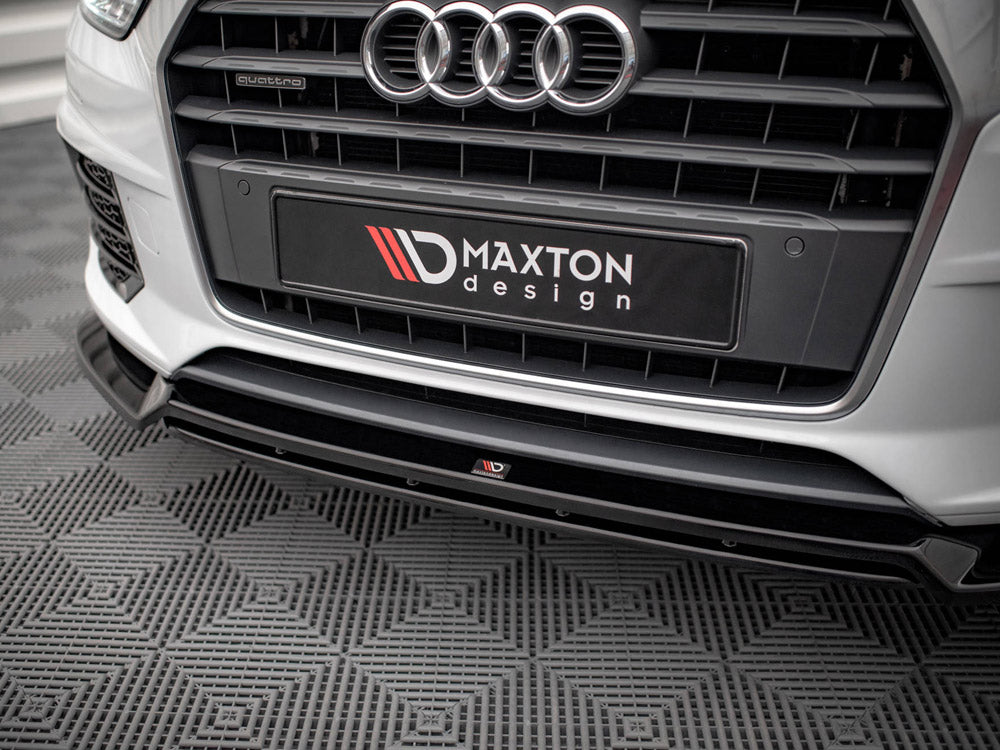 Front Splitter V.2 compatible with Audi Q3 Sport 8U Facelift
