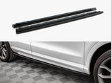 Side Skirts Diffusers compatible with Audi Q3 Sport 8U Facelift