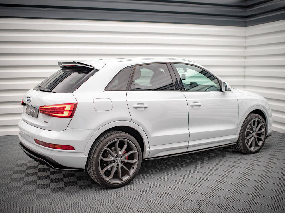 Side Skirts Diffusers compatible with Audi Q3 Sport 8U Facelift